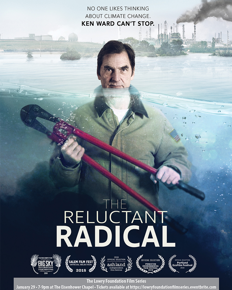 Reluctant Radical poster Lowry Film Series