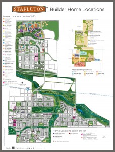 Stapleton Home Builder Location Map 5.20.15