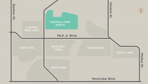 Central Park North Neighborhood Map