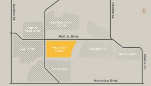 Westerly Creek Neighborhood Map