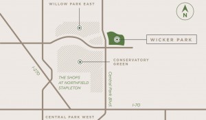 map illustrated WickerPark